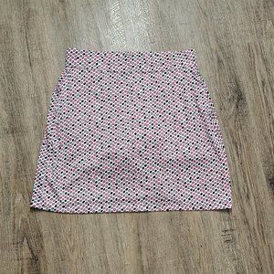 Links Edition Cute Pull On Skort ~ Sz S ~ Polka Dot ~ Elastic Waist ~ Above Knee